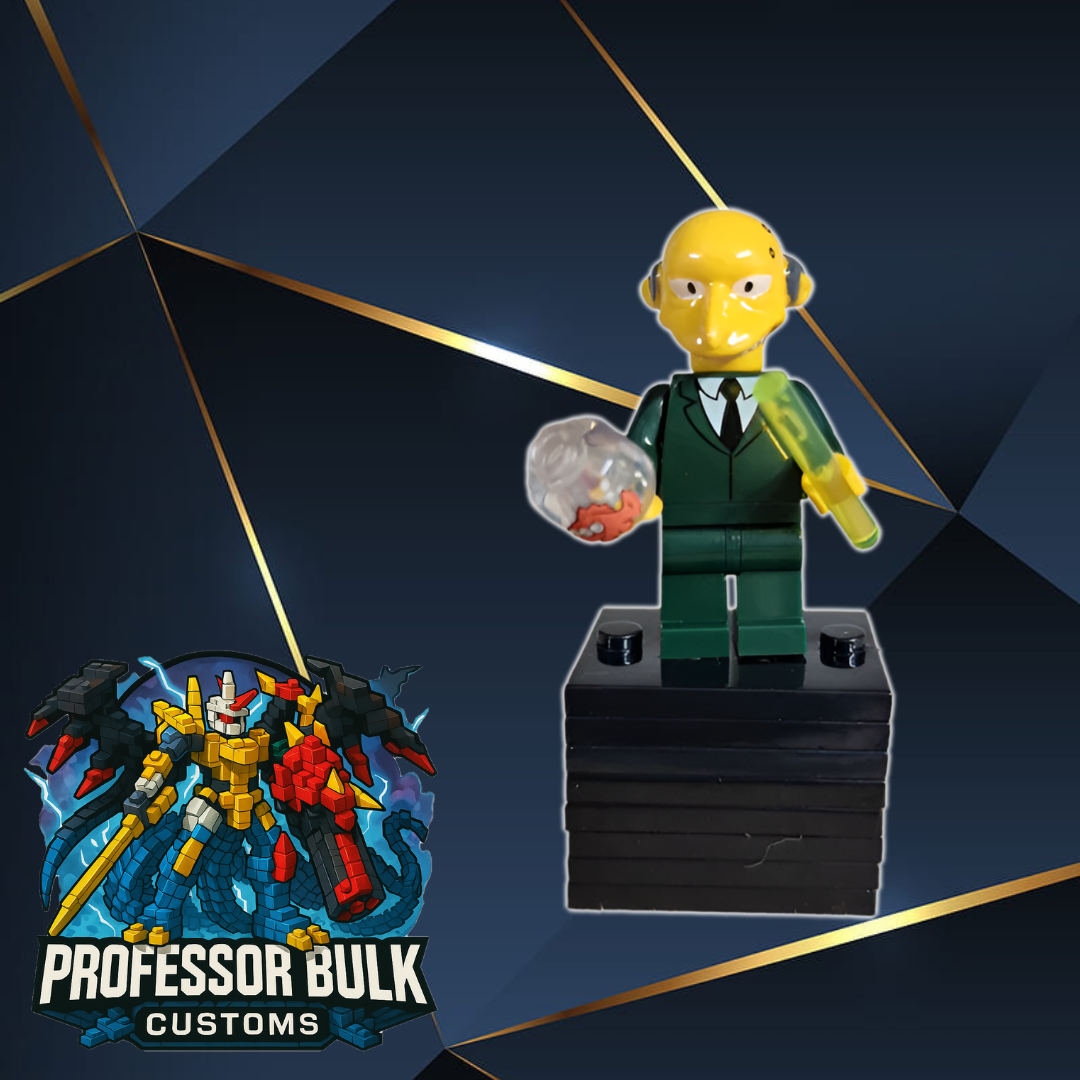 Mr Burns Custom Mini Figure