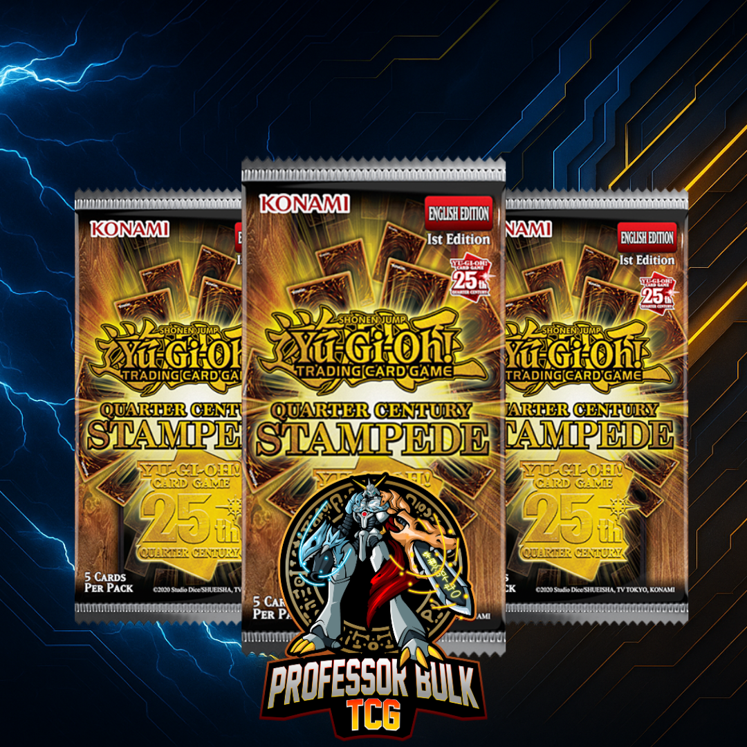 Yu-Gi-Oh Quarter Century Stampede Booster Packs