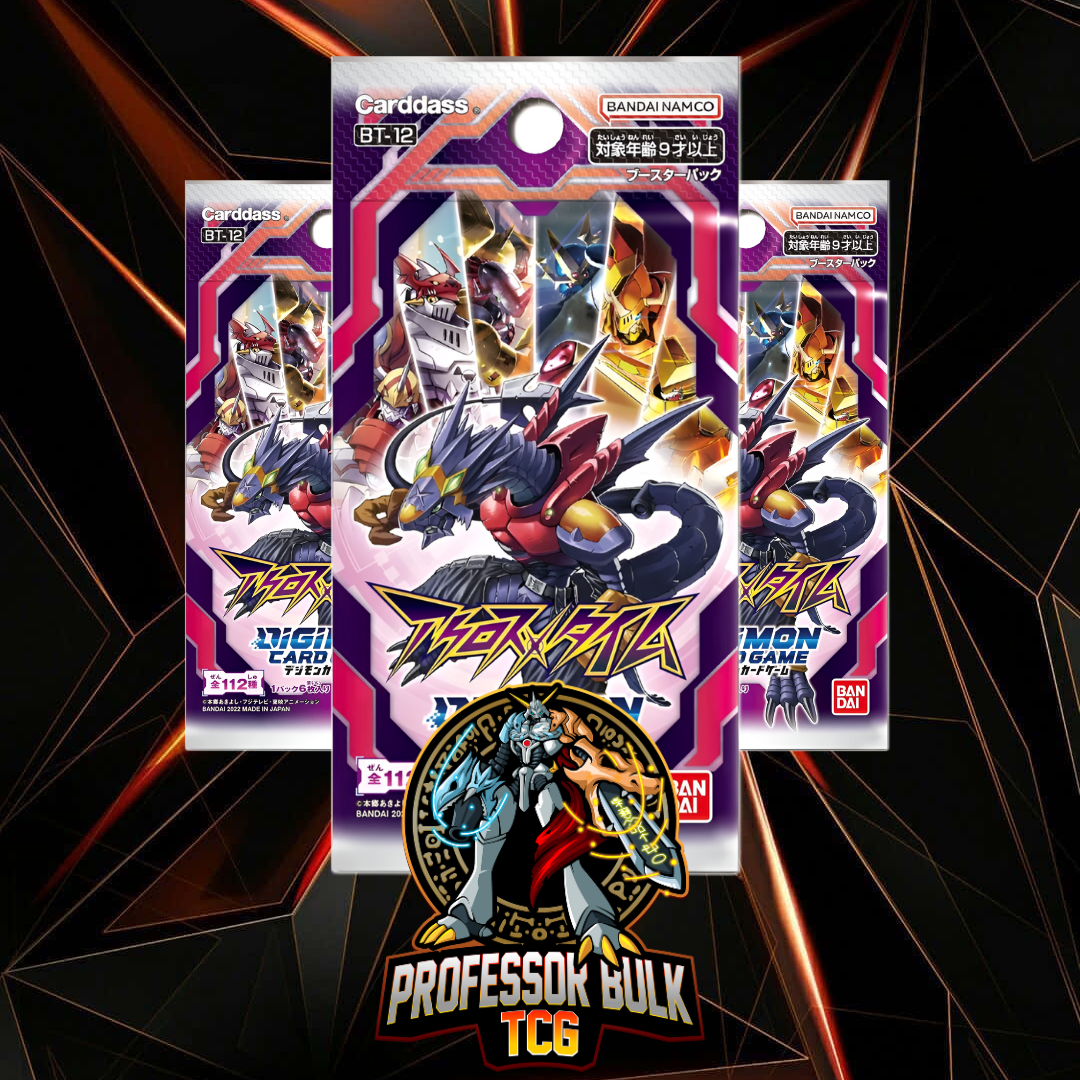 Digimon Across Time BT-12 Japanese Booster Packs