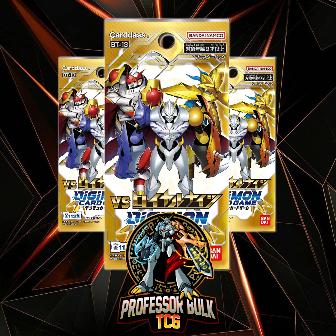 Digimon VS Royal Knights BT-13 Japanese Booster Packs