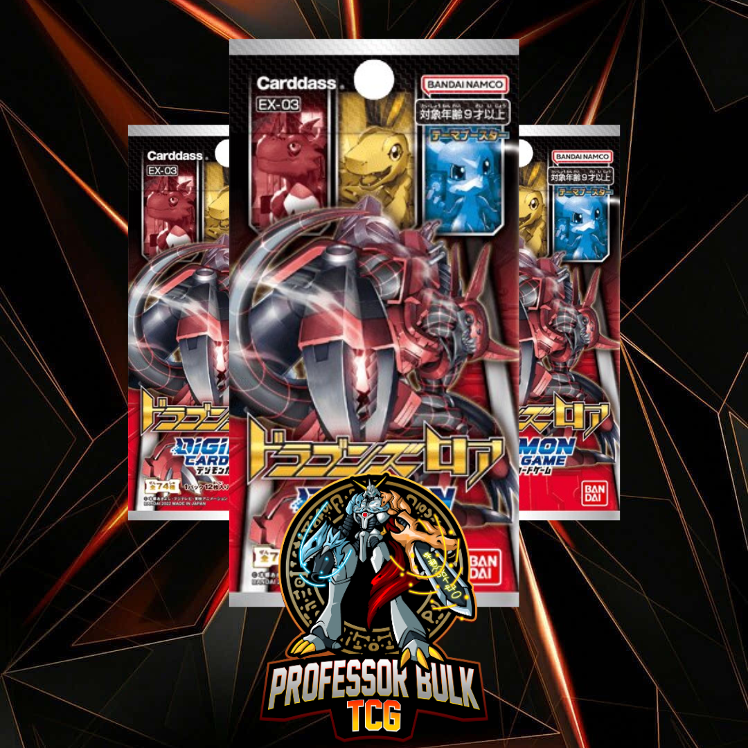 Digimon Dragon's Roar EX-03 Japanese Booster Packs