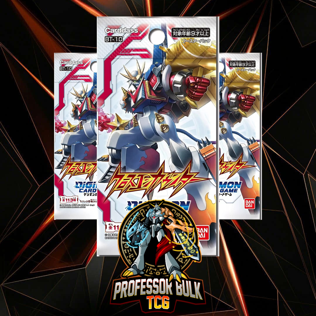 Digimon Great Encounter BT-10 Japanese Booster Packs