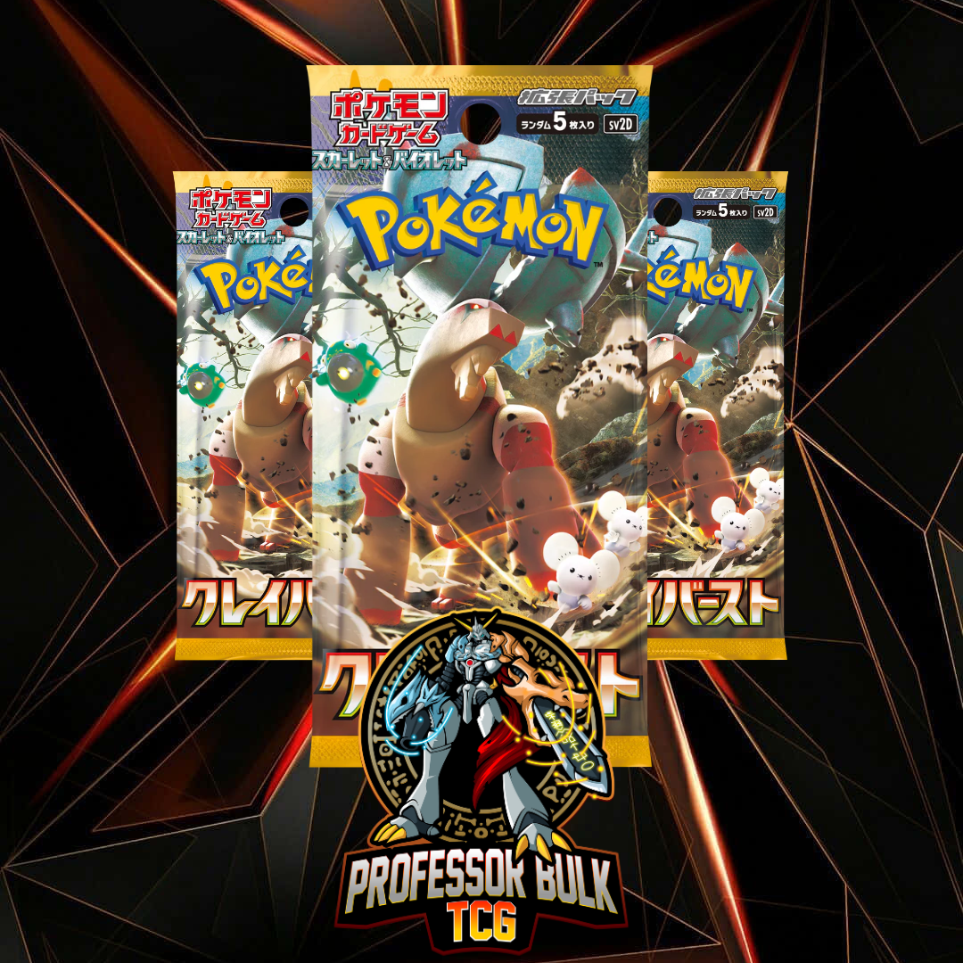 Pokemon Clay Burst sv2D Japanese Booster Packs