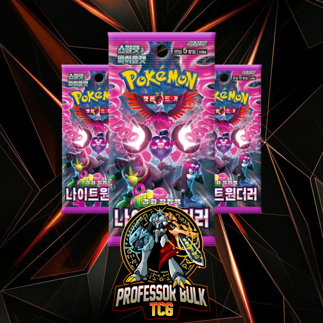 Pokemon Night Wanderer sv6a Japanese Booster Packs