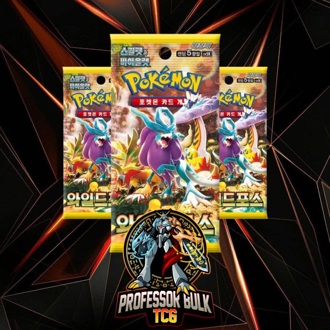 Pokemon Wild Force sv5K Japanese Booster Packs