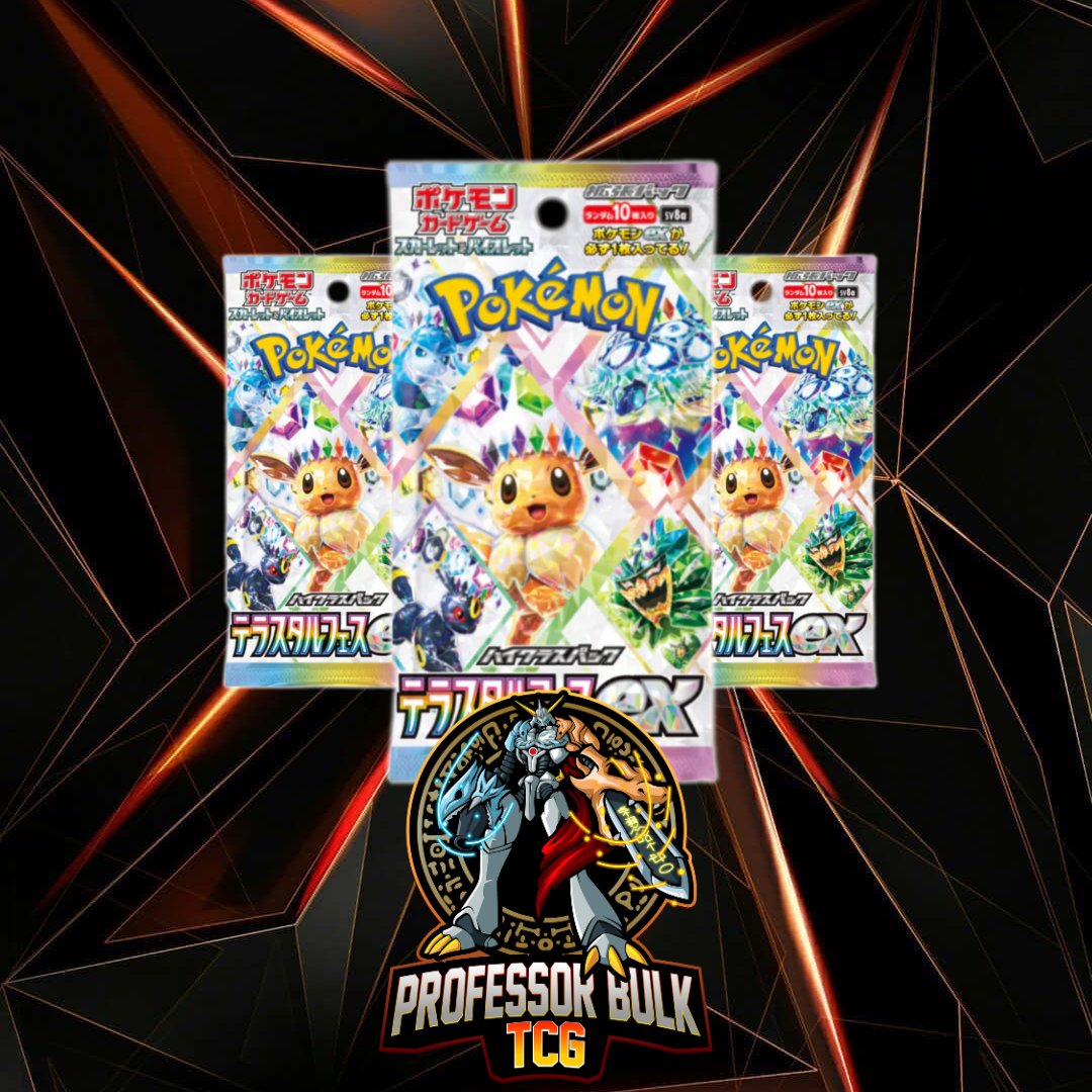 Pokemon Eeveelutions Terastal Festival ex High Class sv8a Japanese Booster Packs