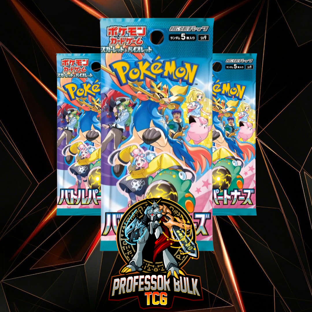 Pokemon Battle Partners sv9 Japanese Booster Packs
