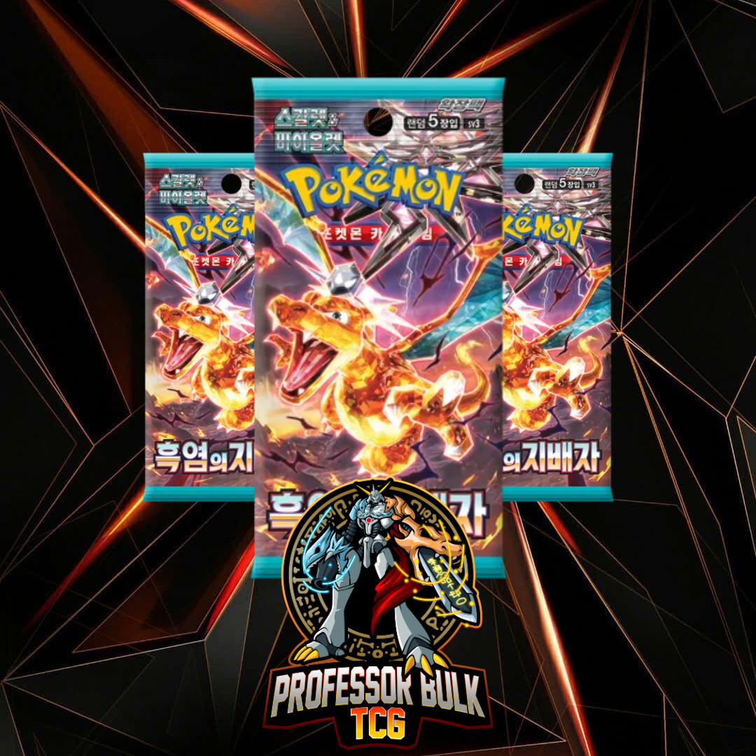 Pokemon Ruler Of The Black Flame sv3 Japanese Booster Packs
