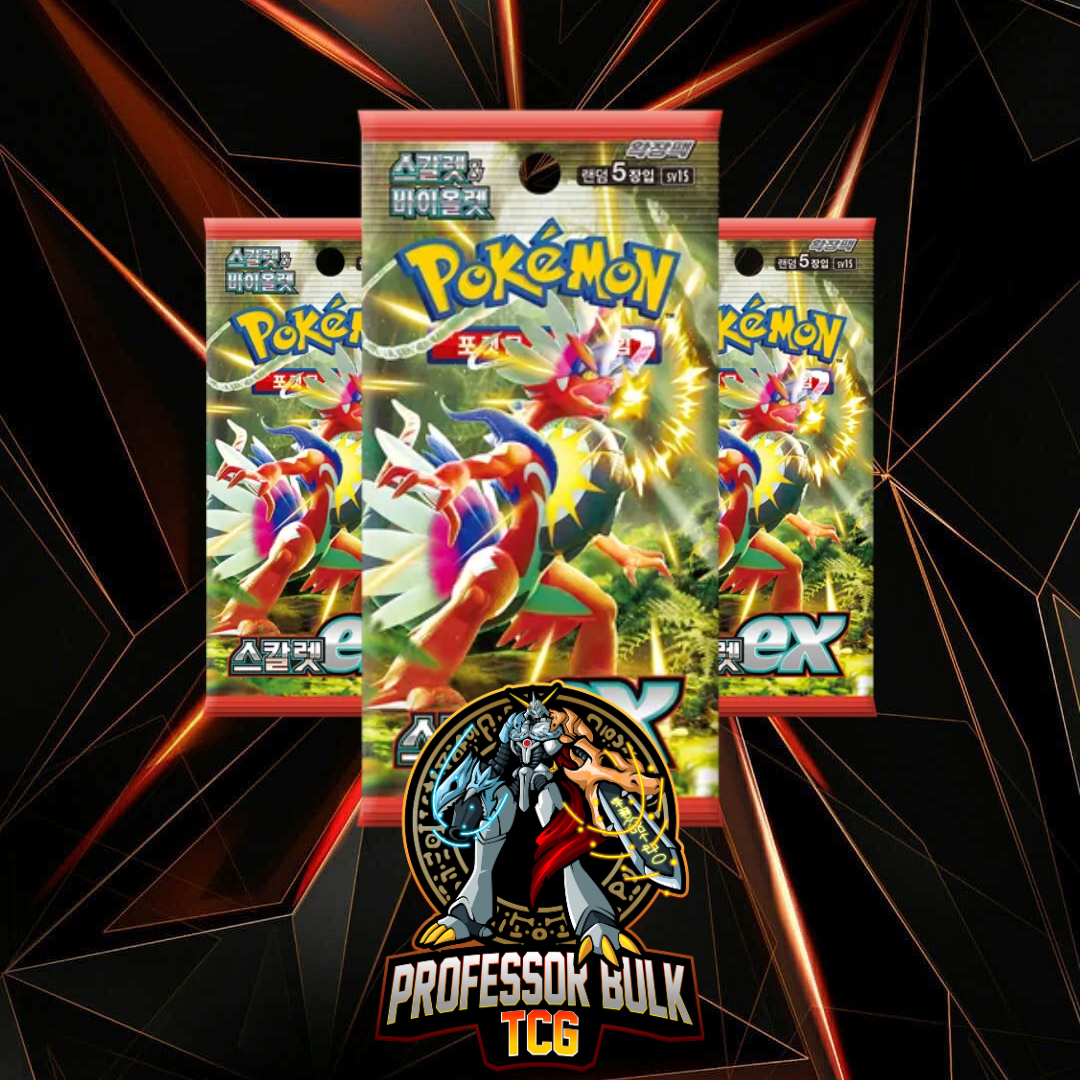 Pokemon Scarlet ex sv1S Japanese Booster Packs