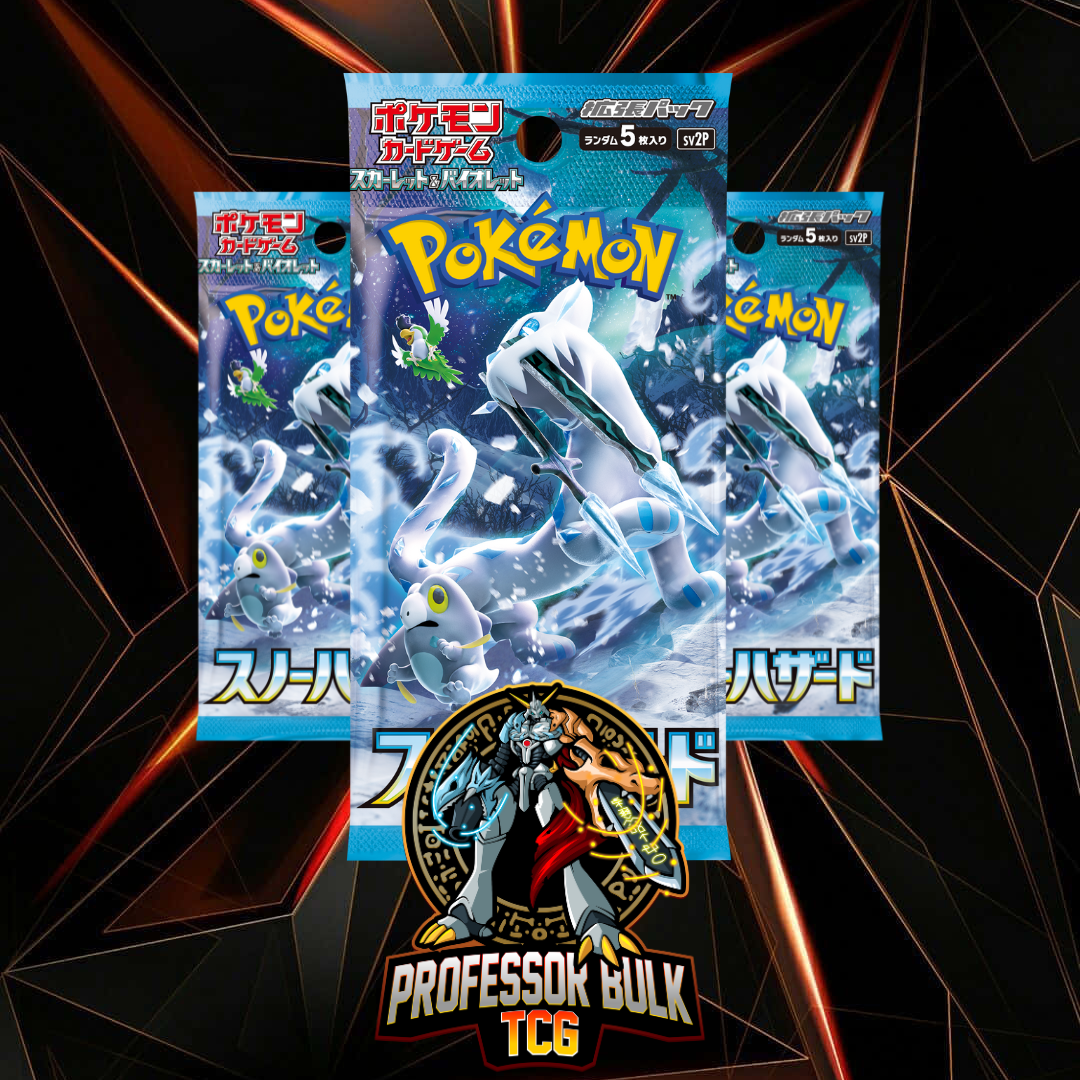 Pokemon Snow Hazard sv2P Japanese Booster Packs