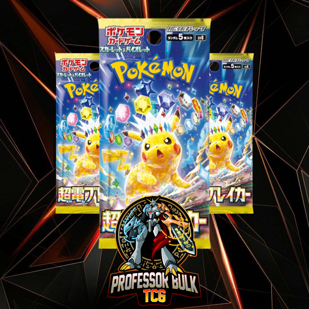 Pokemon Super Electric Breaker sv8 Japanese Booster Packs
