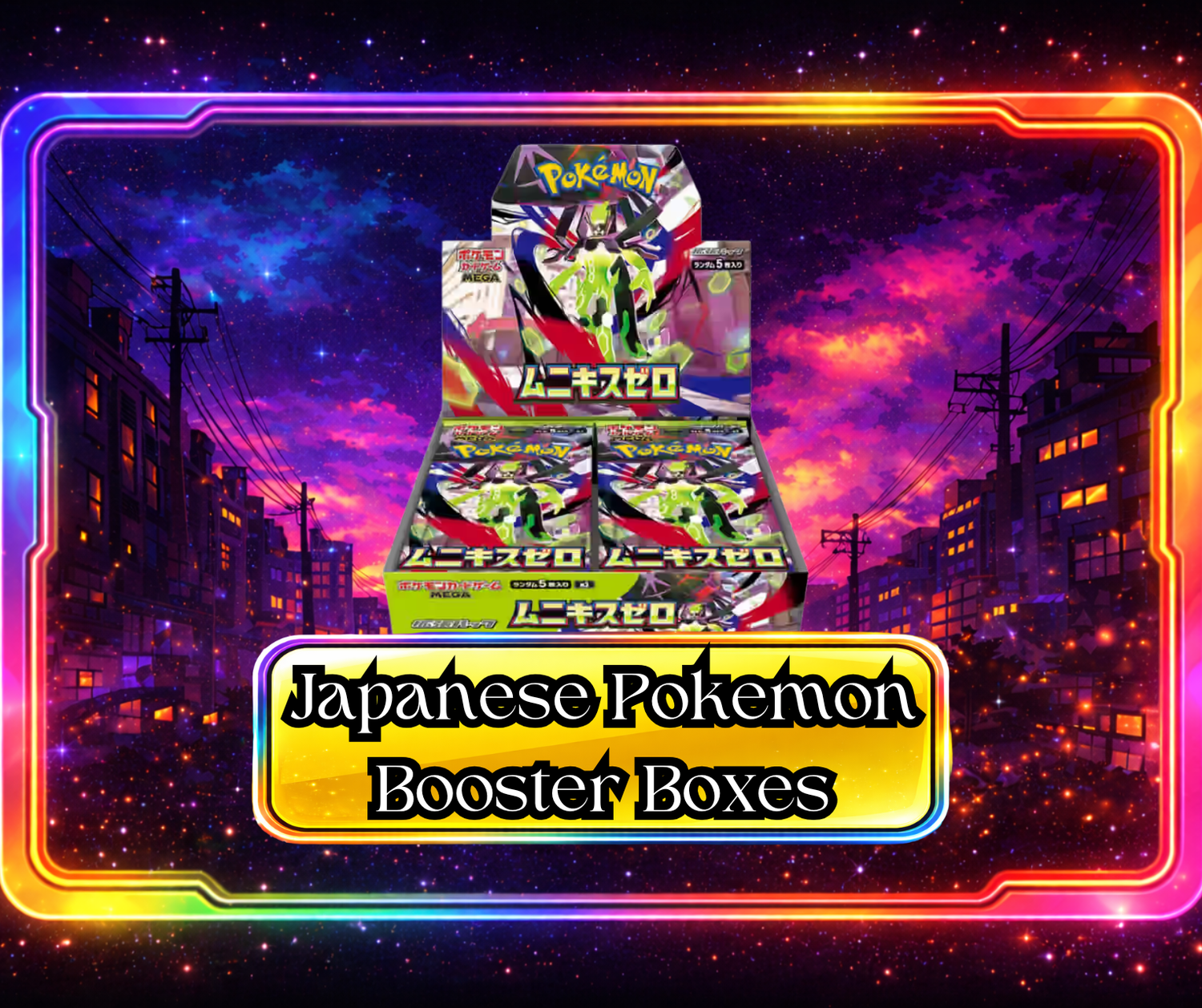Japanese Pokemon Booster Boxes