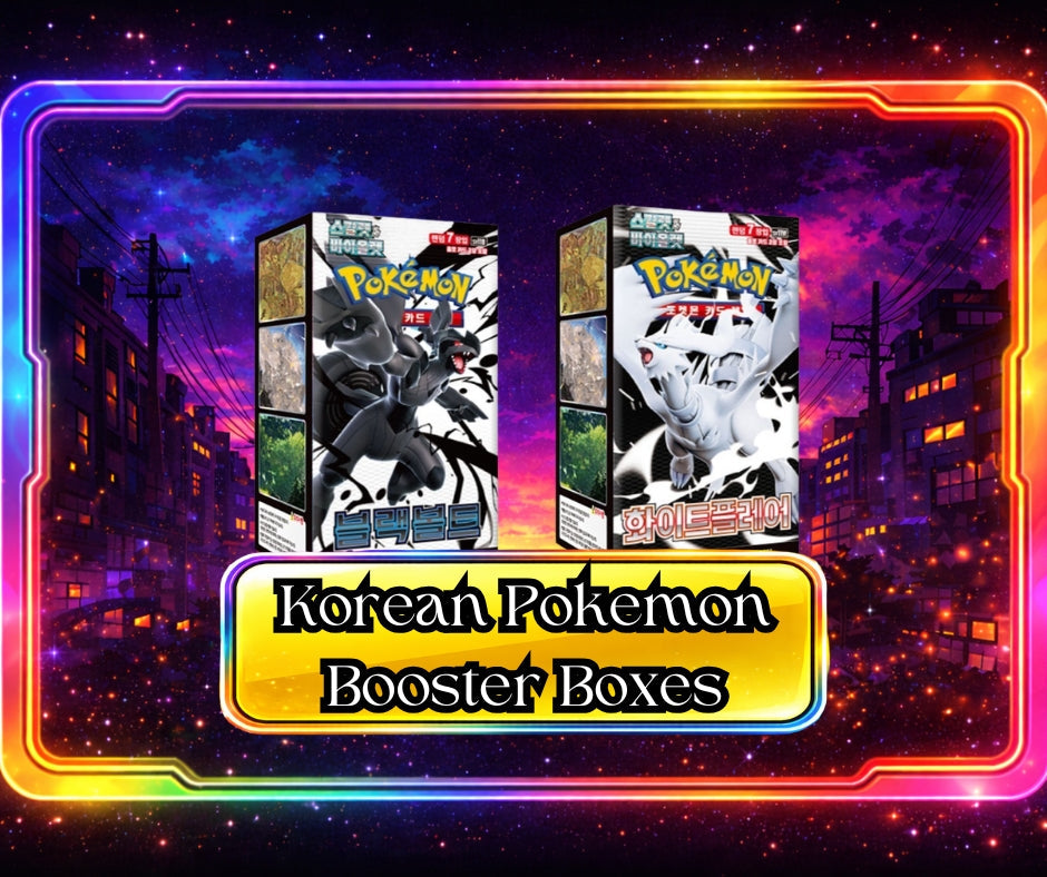 Korean Pokemon Booster Boxes