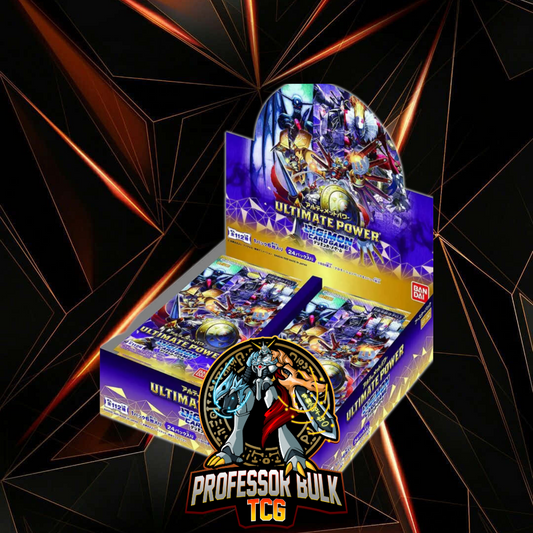 Digimon Ultimate Power BT-02 Japanese Booster Packs