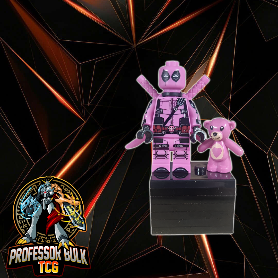 Pink Deadpool Custom Mini Figure