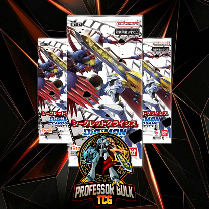 Digimon Secret Crisis BT-17 Japanese Booster Packs