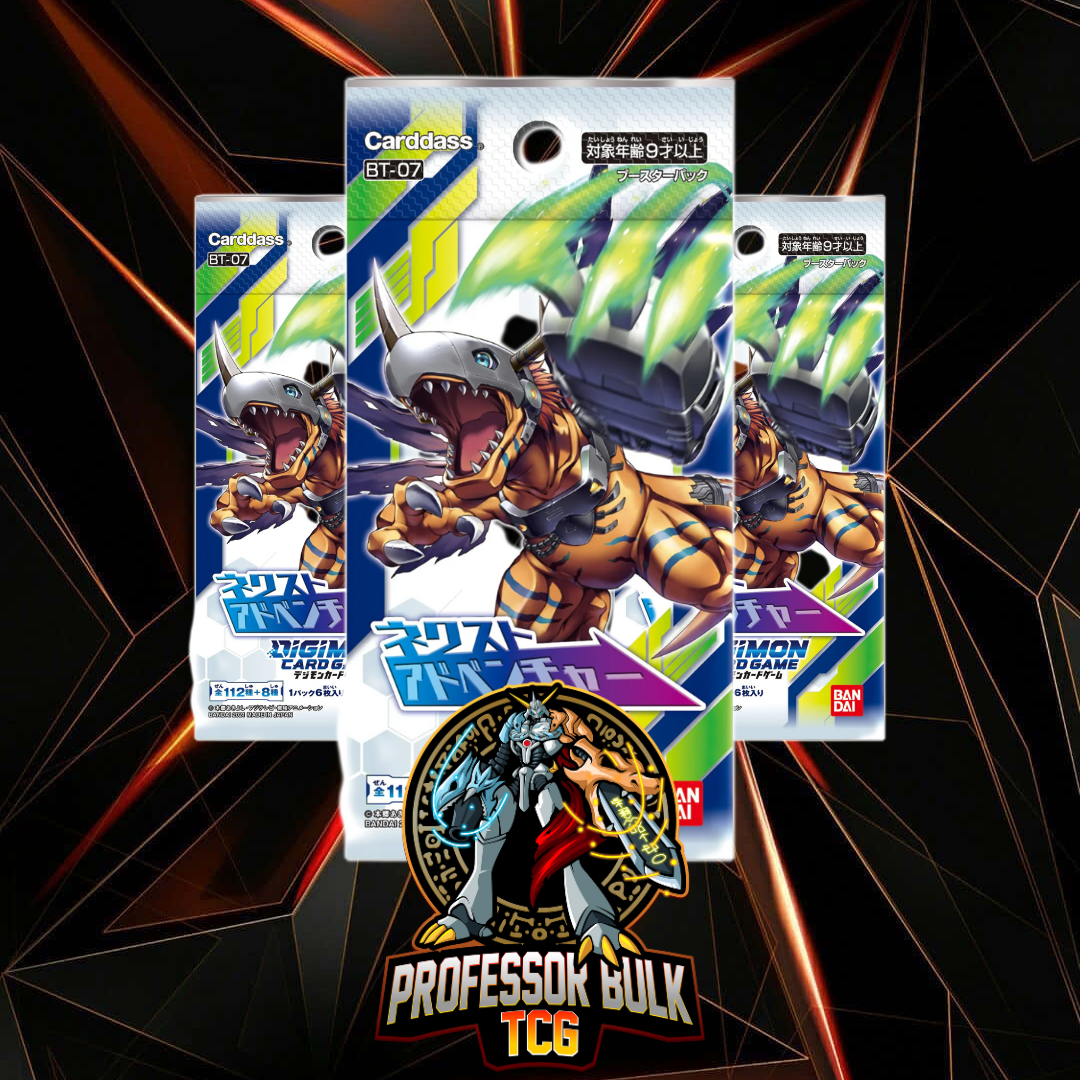 Digimon Next Adventure BT-07 Japanese Booster packs