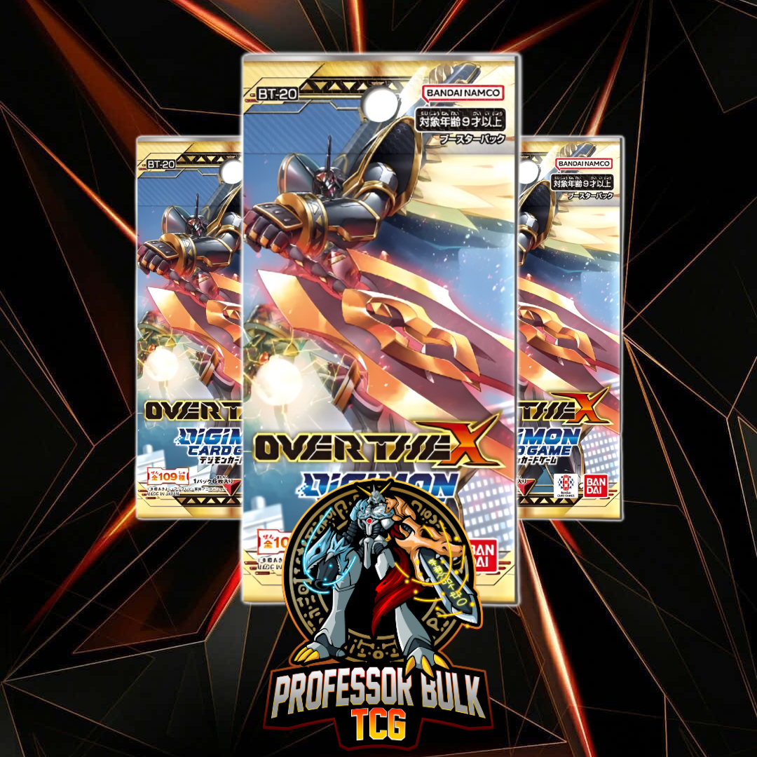 Digimon Over The X BT-20 Japanese Booster Packs