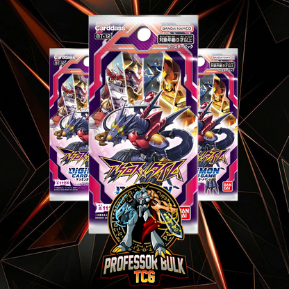 Digimon Across Time BT-12 Japanese Booster Packs