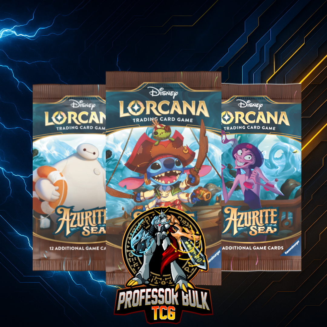 Disney Lorcana Azurite Sea Booster Packs