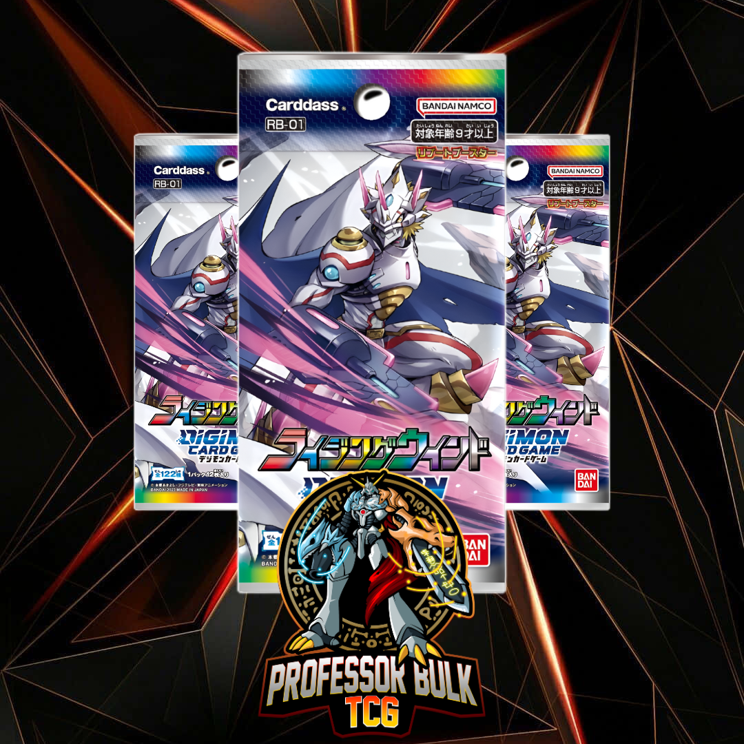 Digimon Rising Wind RB-01 Japanese Booster Packs