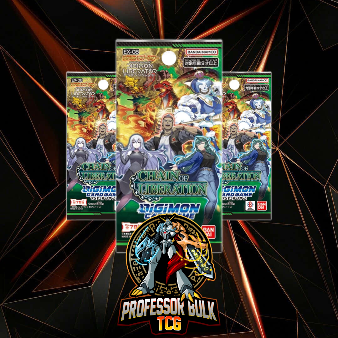 Digimon Chain of Liberation EX-08 Japanese Booser Packs