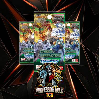 Digimon Chain of Liberation EX-08 Japanese Booser Packs
