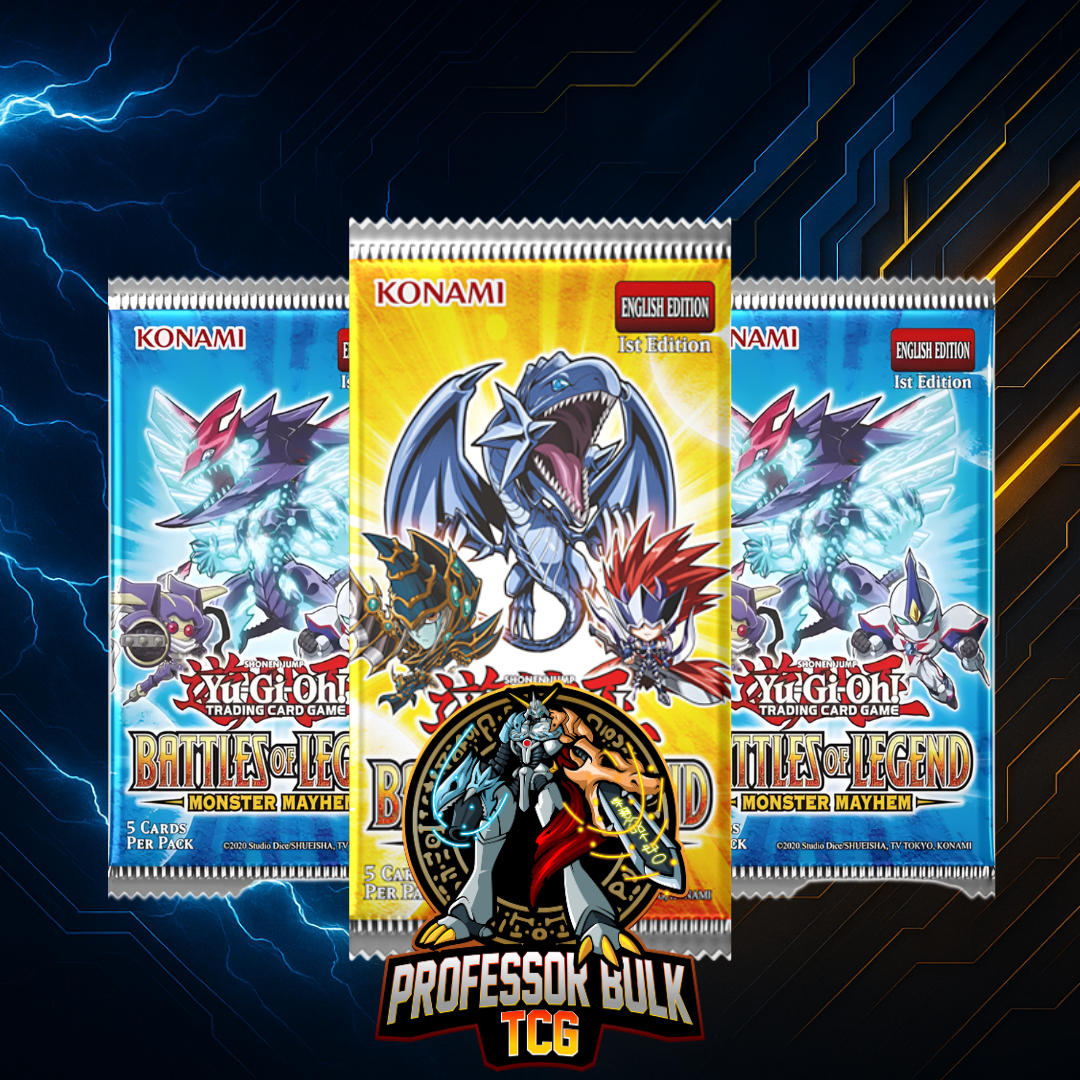 Yu-Gi-Oh! Battles Of Legend: Monster Mayhem Booster Packs