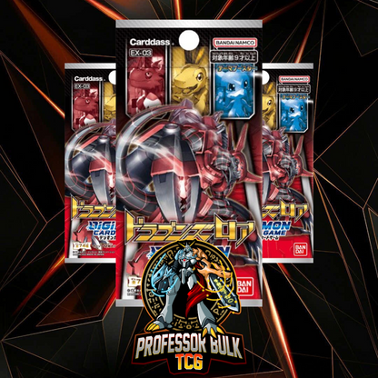 Digimon Dragon's Roar EX-03 Japanese Booster Packs