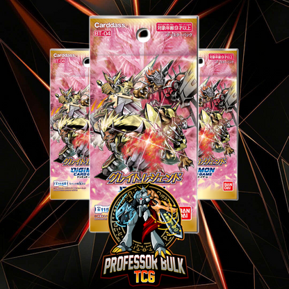 Digimon Great Legend BT-04 Japanese Booster Packs