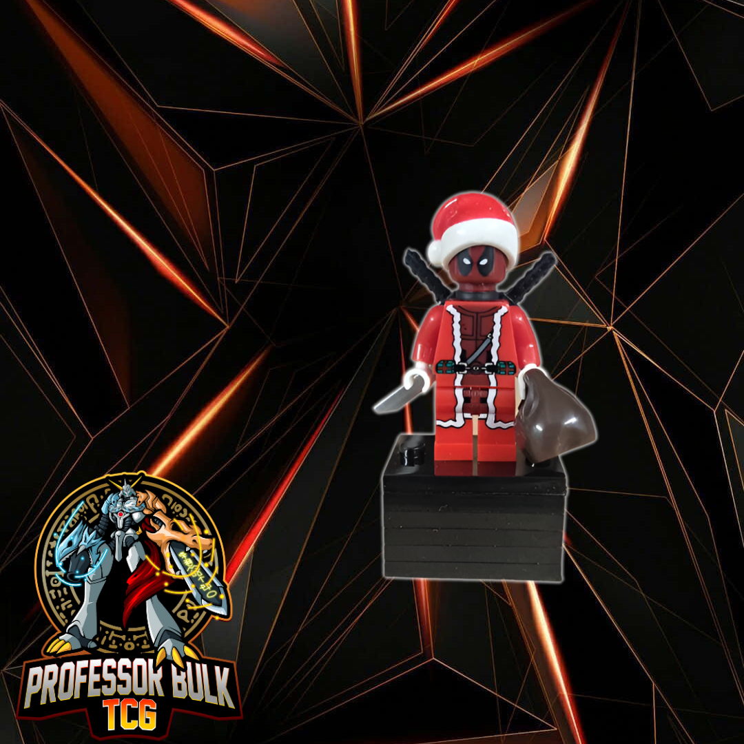 Santa Deadpool Custom Mini Figure