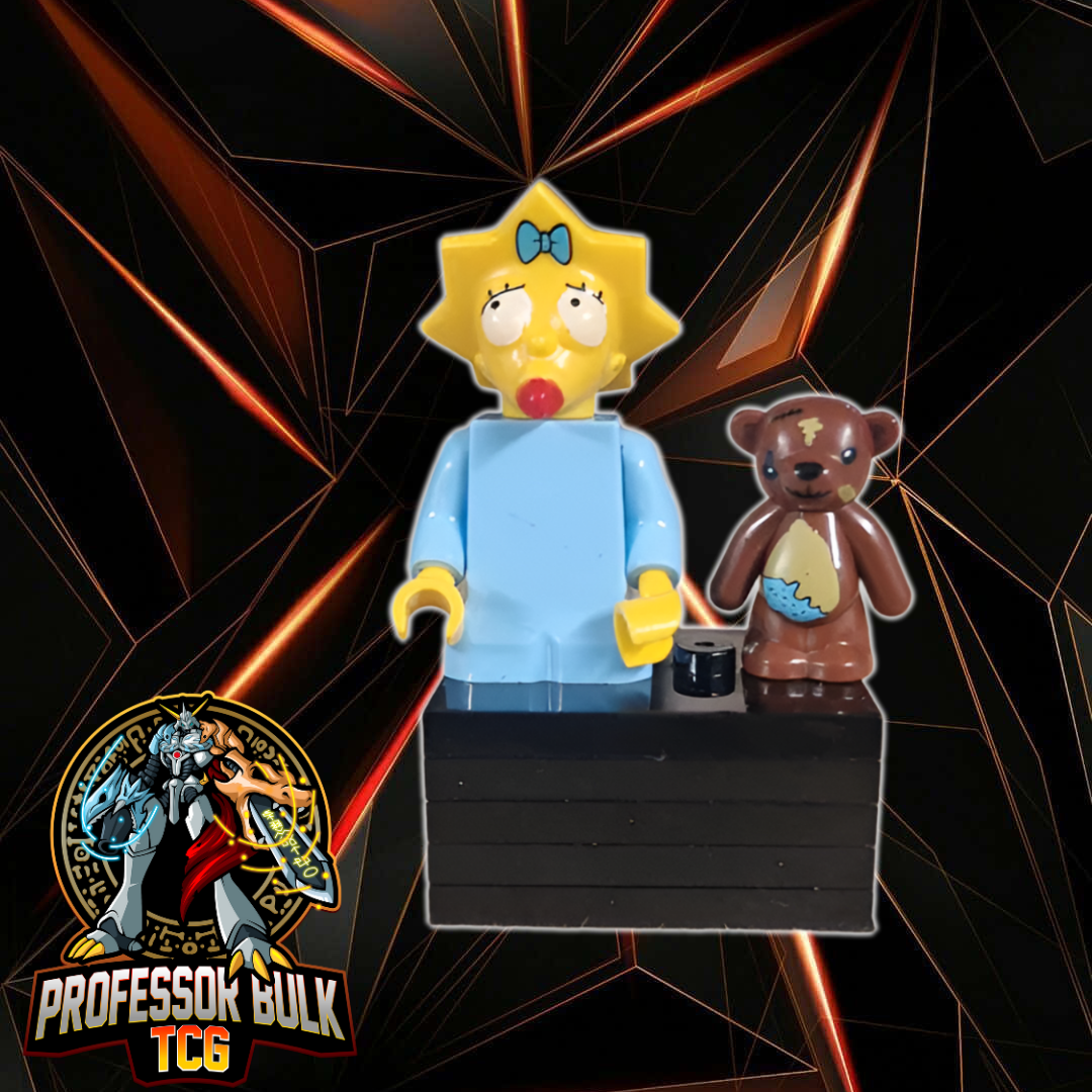 Maggie Simpson Custom Mini Figure