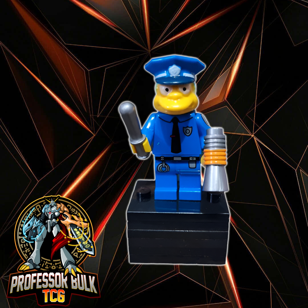 Chief Wiggum Custom Mini Figure