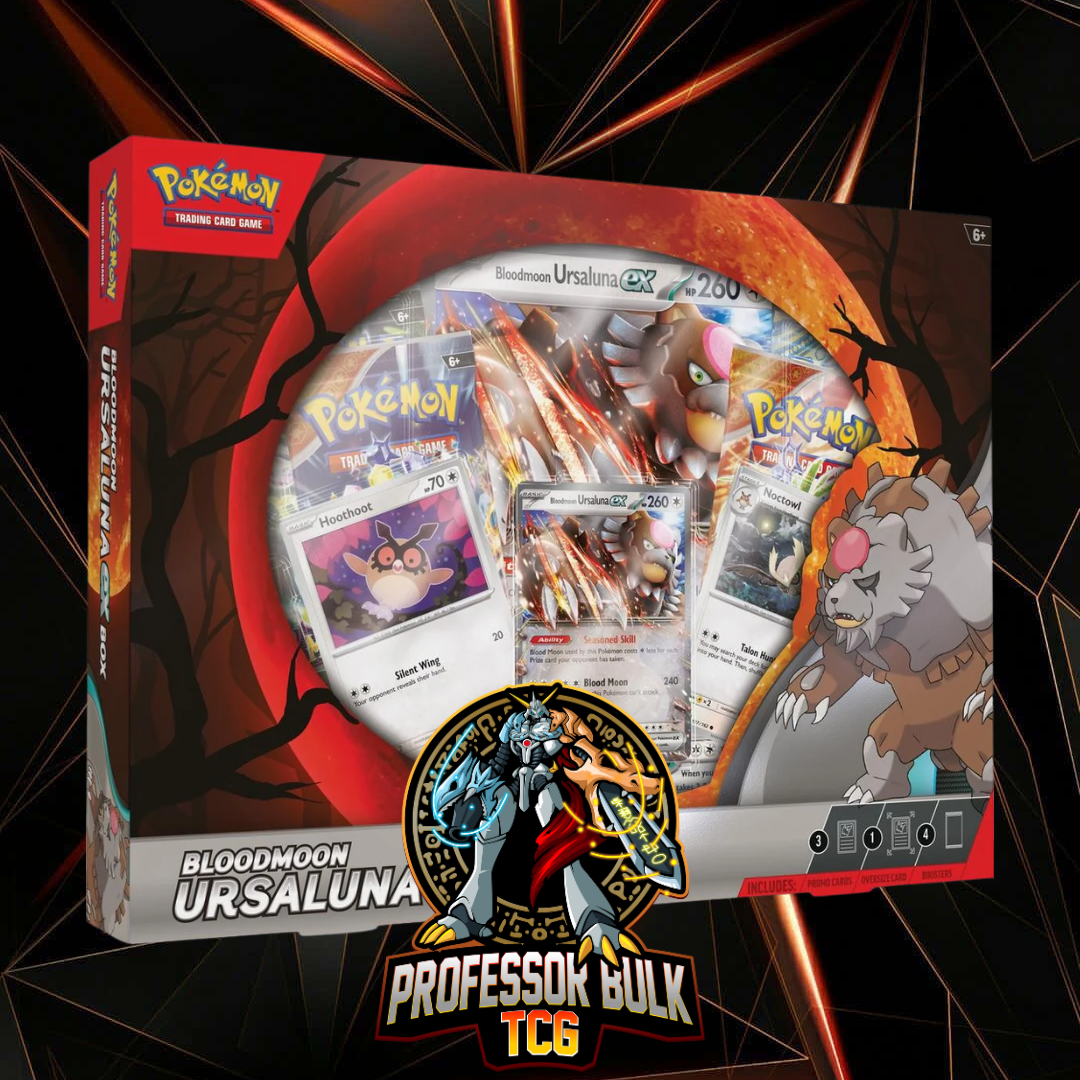 Pokemon Bloodmoon Ursaluna EX Box PRE - ORDER