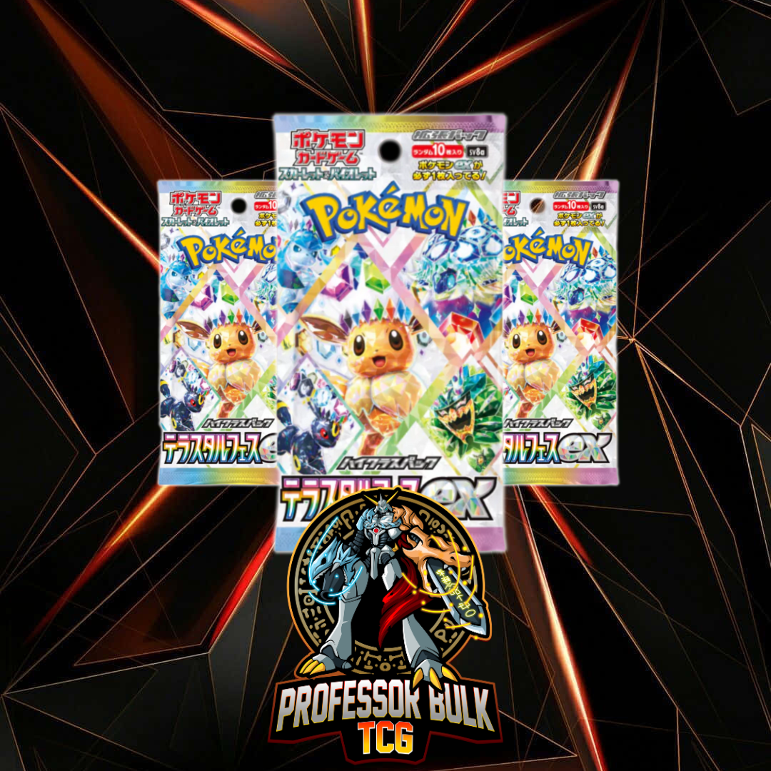 Pokemon Eeveelutions Terastal Festival ex High Class