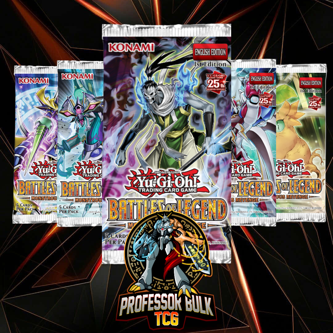 Yu-Gi-Oh Battles Of Legend Monstrous Revenge Booster Packs