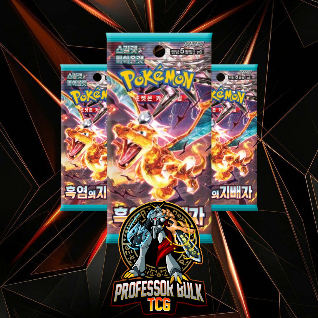 Pokemon Ruler Of The Black Flame Booster Packs