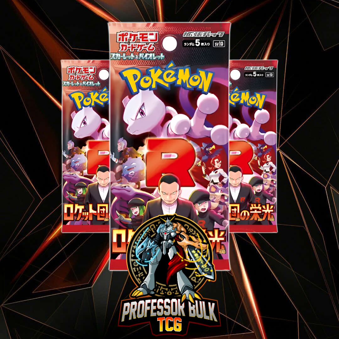 Pokemon Glory of Team Rocket sv10 Japanese Booster Packs